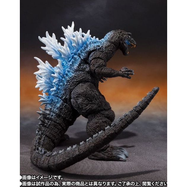 shm s.h.monsterarts 哥吉拉 2001 熱放射線 白眼 魂商限定 全新未拆