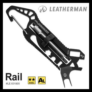 【原型軍品】全新 II Leatherman Rail 多功能 口袋工具 黑色尼龍套