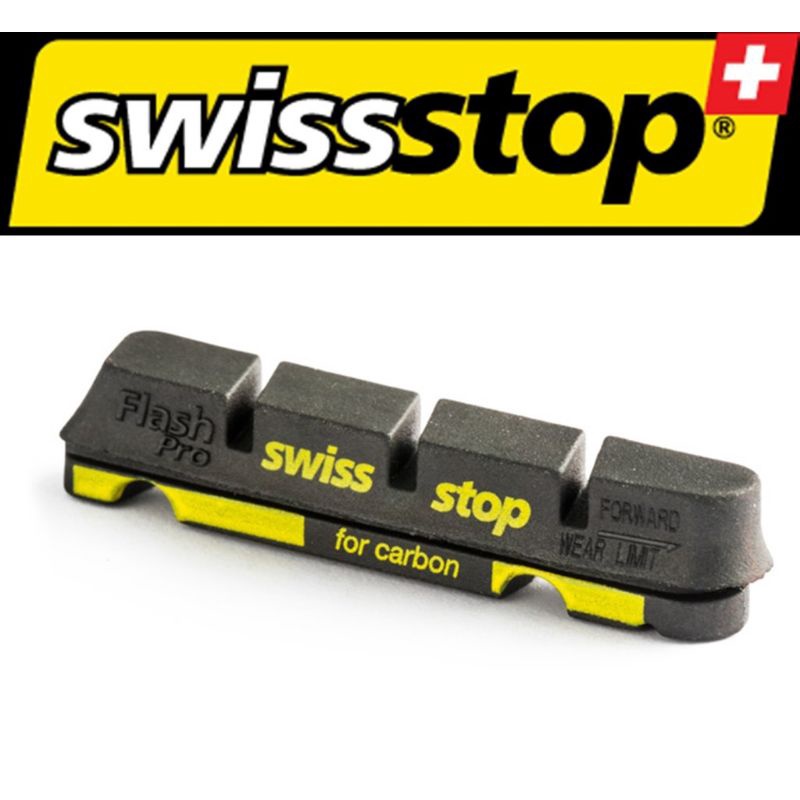 瑞士 Swissstop Flash Pro Black Prince黑王子 碳纖維 專用 煞車皮 (PRO加厚款)