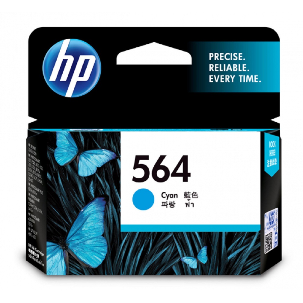 HP 原廠藍色墨水匣 CB318WA 564號 適用 D5460/C5380/C6380/C390a/C309g