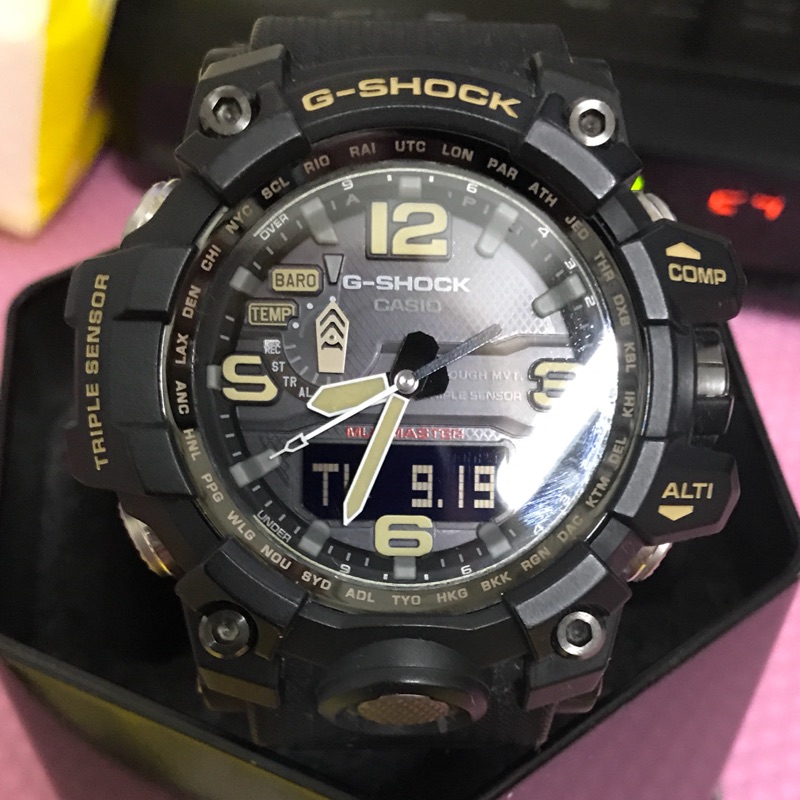 卡西歐 G-SHOCK 登山錶 高度/方位/溫度/氣壓 GWG-1000 原廠公司貨
