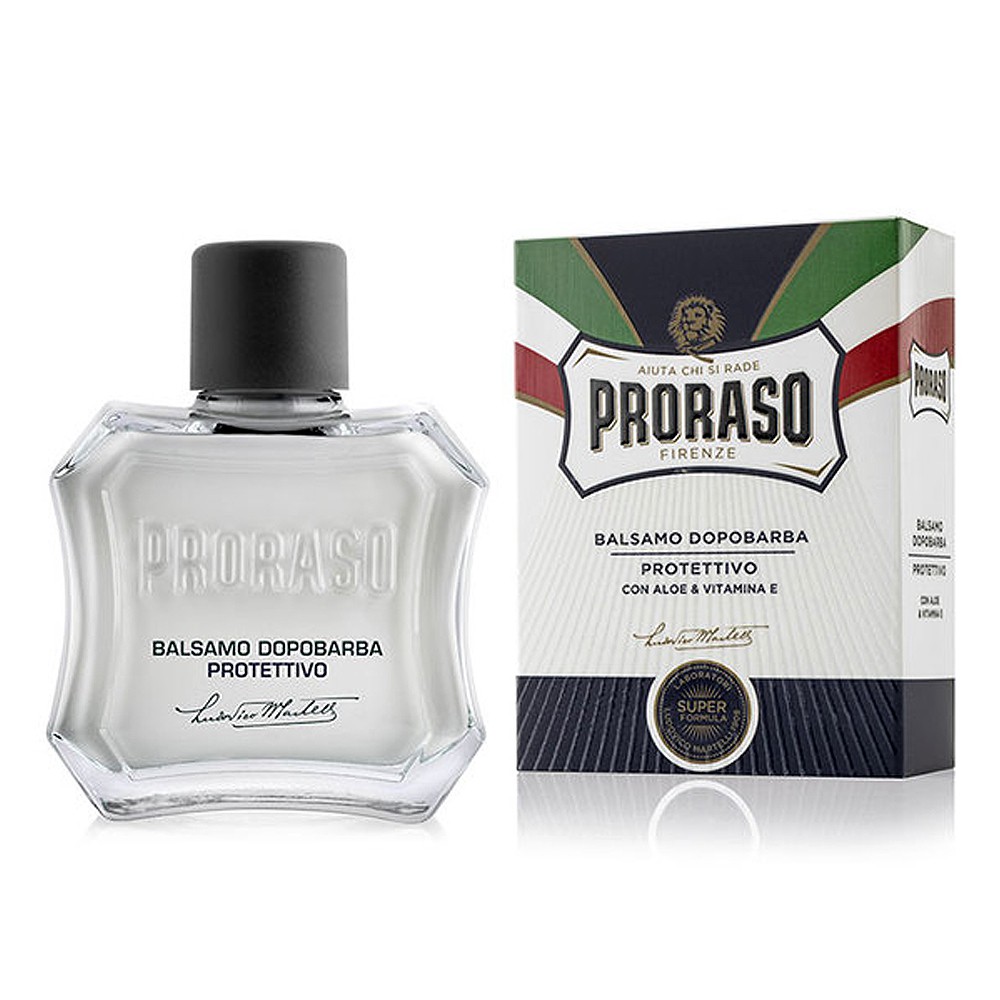 Proraso 義式麝香 保濕鬍後乳（藍標）鬚後乳鬍後霜 鬍後水鬚後水 鬍後乳液 男士臉部保養 刮鬍水爽鬍水 鬚後收斂水