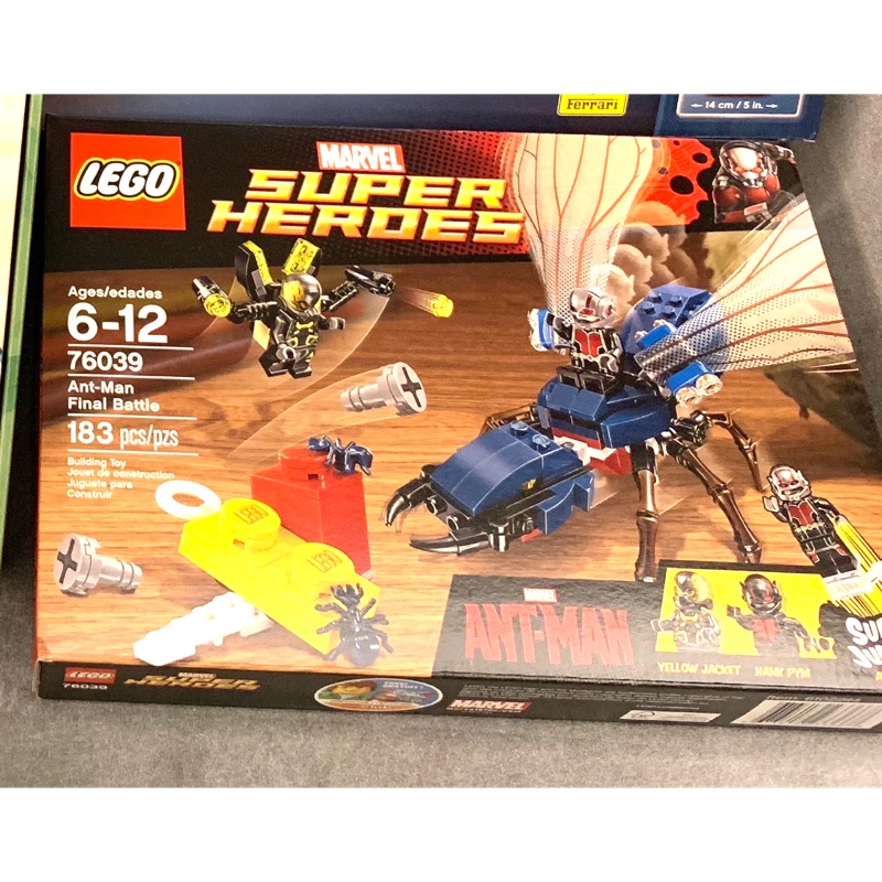 全新現貨 LEGO 76039 蟻人 最後決戰 樂高 Marvel 漫威 復仇者聯盟