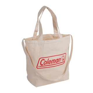 早點名｜特價 Coleman LOGO托特包 /紅 CM-36584 手提包 側背包 購物袋 側背包 輕便包