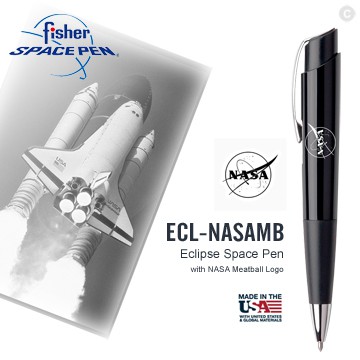 【IUHT】Fisher Space Pen NASA徽章系列／按壓式太空筆(#ECL-NASAMB)