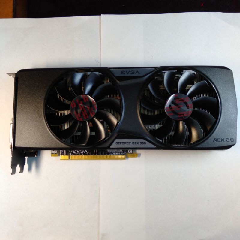 艾維克EVGA GTX960 4GB SSC GAMING ACX 2.0+ DDR5顯示卡