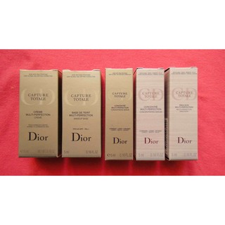 全新 Dior 迪奧 逆時完美再造乳霜＋逆時飾底乳SPF 25＋逆時完美再造精華＋逆時全效無痕精華＋逆時全效無痕調理乳液