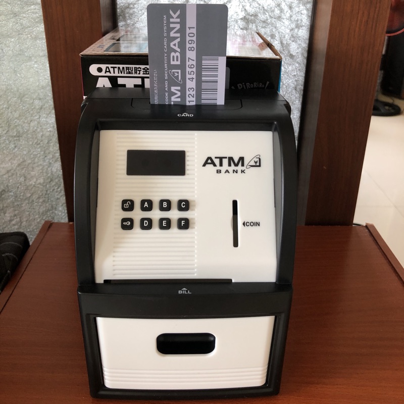 「現貨」ATM造型 電子版存錢筒