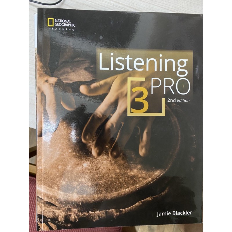 listening3 pro 聽力課本
