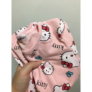 全新 新生兒 女寶幼兒兒童童裝 ～hello Kitty套裝(上衣長褲）