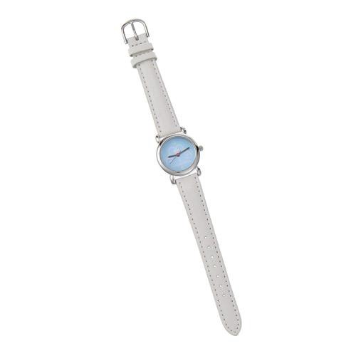 日貨 哆啦A夢 手錶 兒童錶 腕錶 卡通錶 皮革 錶帶 淺藍 大臉 Doraemon 小叮噹 J00030677