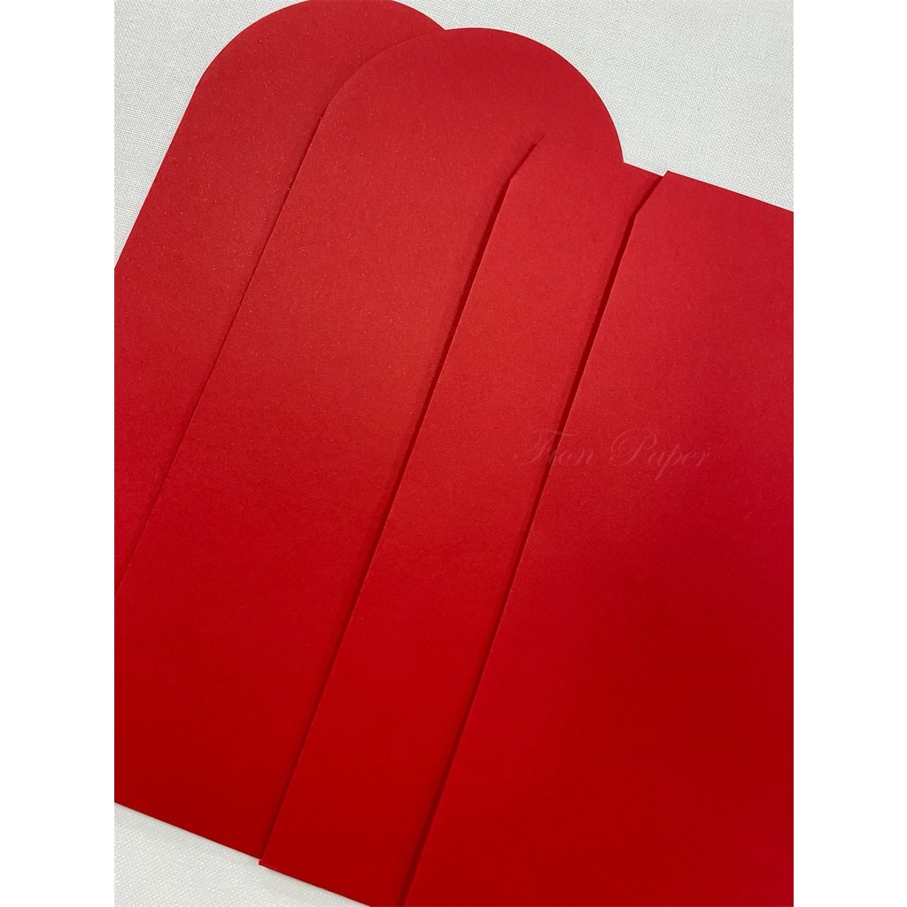 Fion｜素面紅包袋-圓蓋/平蓋兩款-DIY紅包袋/空白紅包袋-適用於絹印/網印/手繪/DIY燙金/燙金筆/銀粉膠水筆