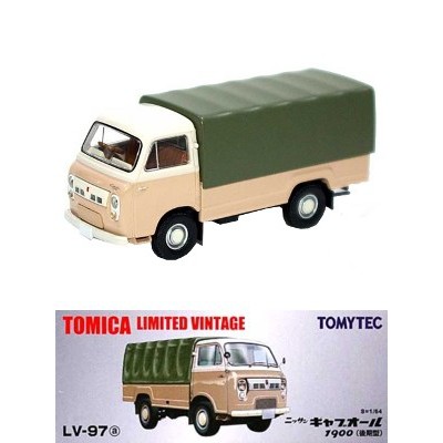 TOMICA TOMYTEC 1/64 LV-97a lv97a 日產 NISSAN CABALL 1900 復古 貨車