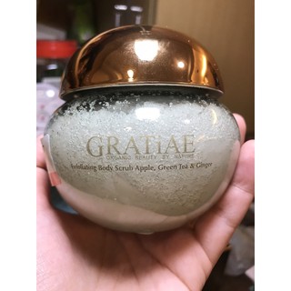 GRATiAE 機能磨砂鹽（蘋果）以色列天然草本有機品牌