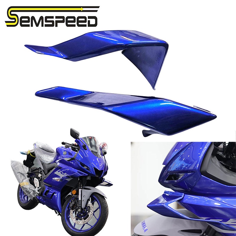 [SEMSPEED] 適用於 Yamaha R3 R25 V2 2019-2024 R15 V3/R15M 摩托車側風翼