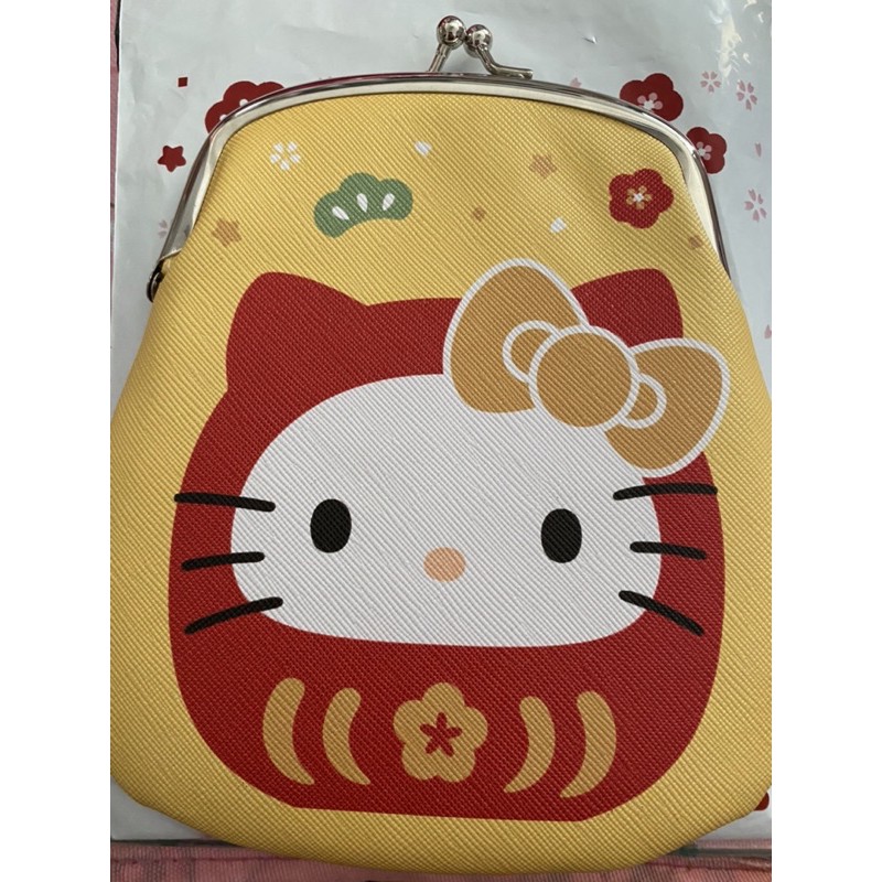 7-11 Hello Kitty 口金收納包（達摩款）