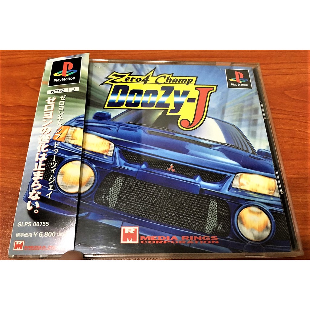 歡樂本舖ps遊戲ps 零四大賽車zero4 Champ Doozy J 有側標 盒書齊全日版b8 蝦皮購物