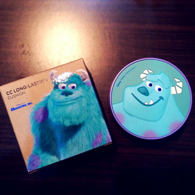 🎆現貨💙毛怪氣墊粉餅💙 The Face Shop❌Disney