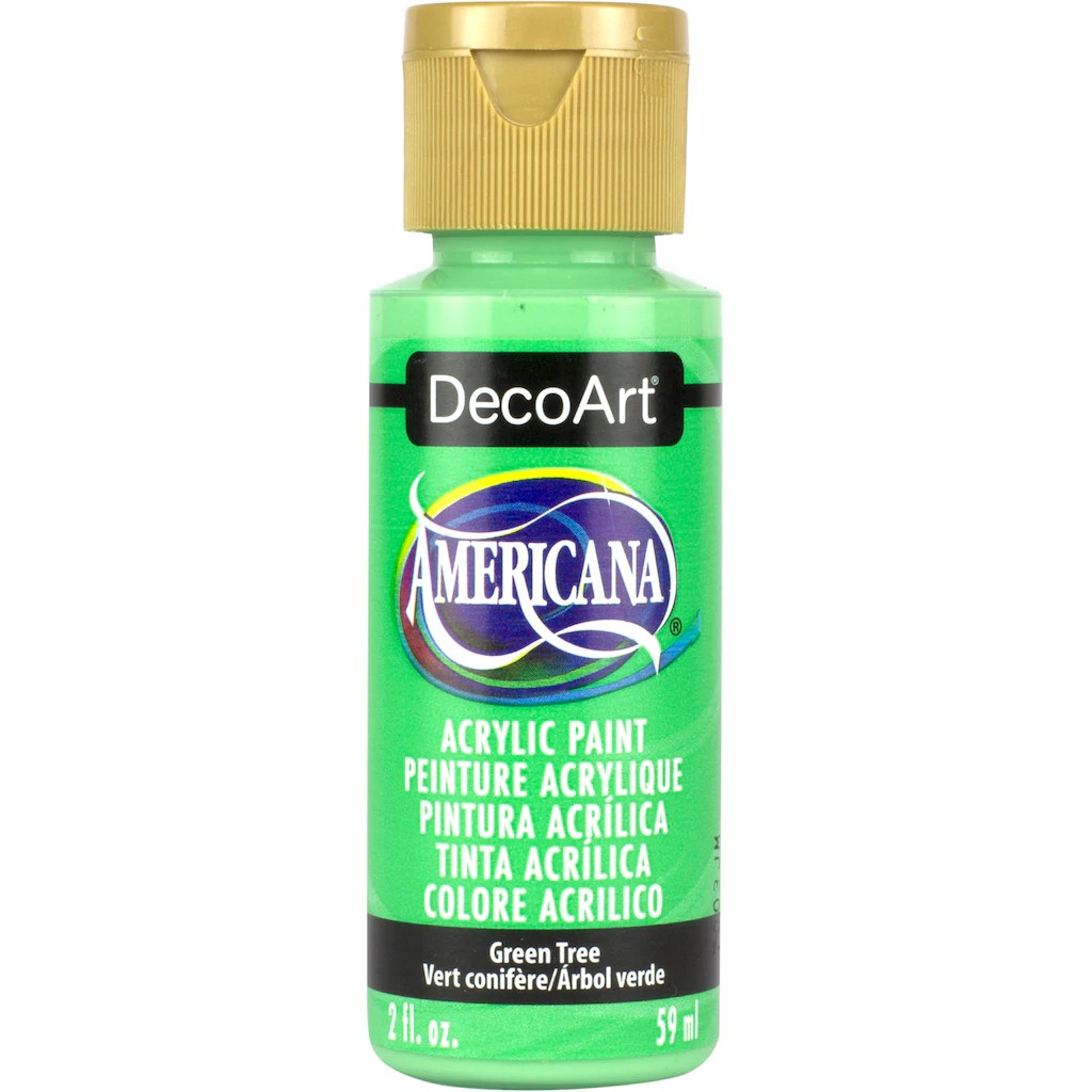 DecoArt 綠樹色 Green Tree 59 ml Americana 壓克力顏料 - DA349 （ 美國 ）