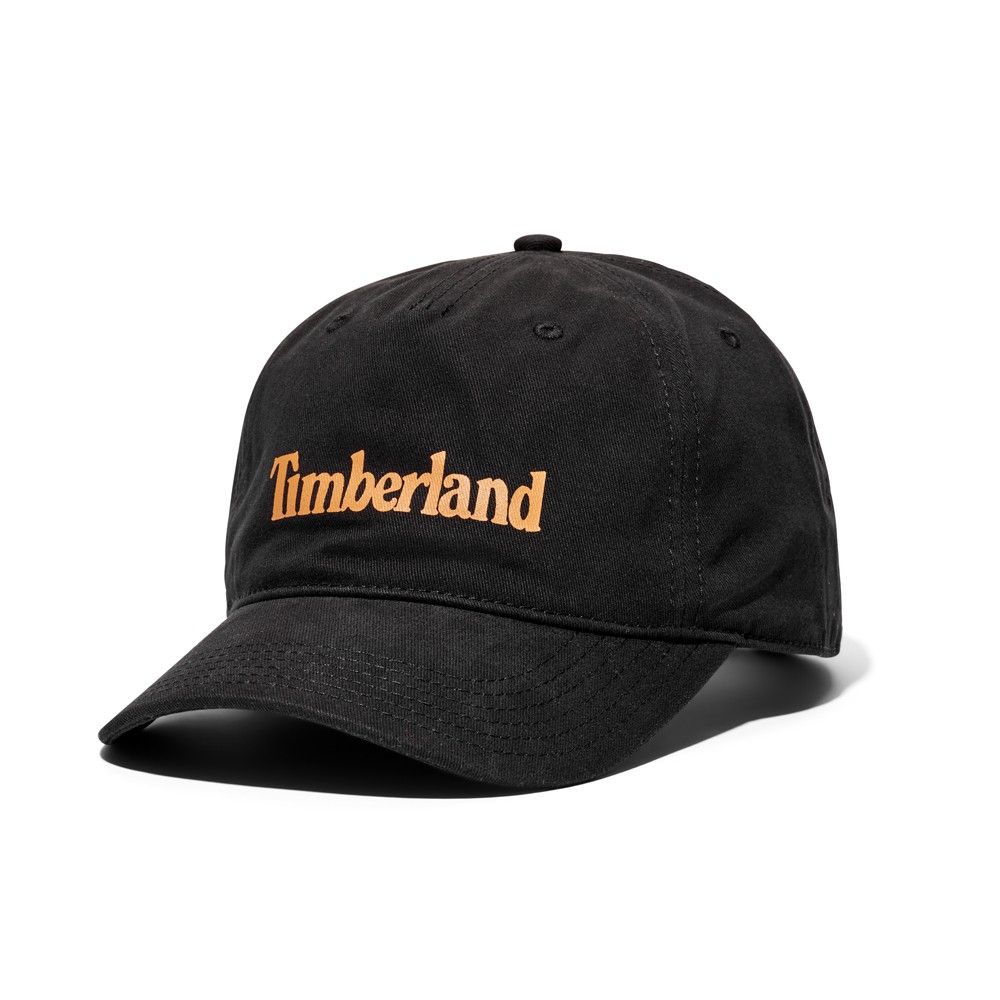 TIMBERLAND 中性品牌印標Logo棒球帽 黑 A1F5K-001