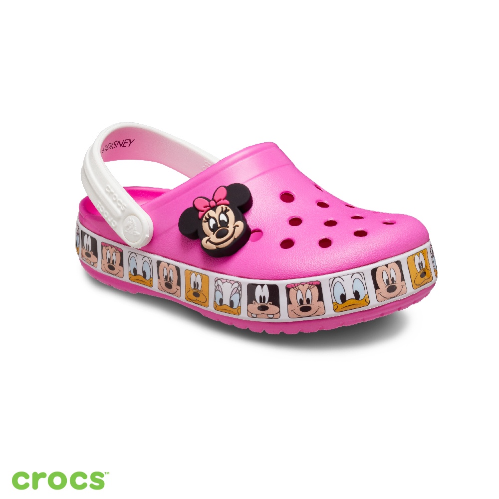 Crocs 卡駱馳 (童鞋) 趣味學院米妮經典小童克駱格- 207720-6QQ_洞洞鞋