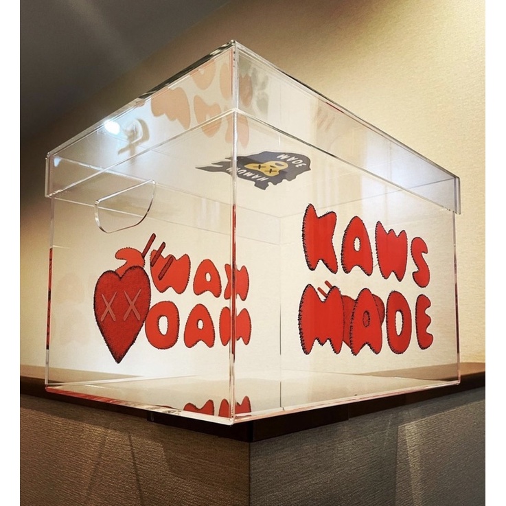 HUMAN MADE KAWS ACRYLIC FILE BOX