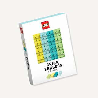 美國 LEGO Brick Erasers 樂高積木橡皮擦 (一盒8入) / 樂高文具 / 創意設計文具