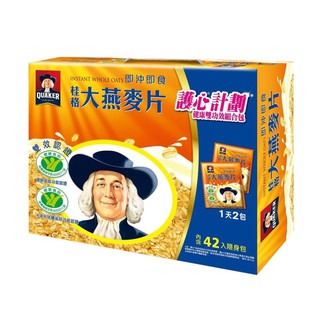好市多商品-特0302-桂格即食大燕麥片隨身包37.5克*42包入