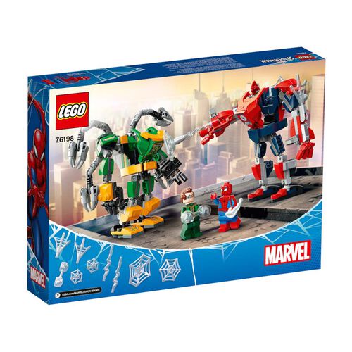 [ 玩樂磚家 ] LEGO 76198 Spider-Man &amp; Doctor Octopus Mech Battle