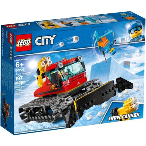 LEGO 樂高 CITY 城市系列 60222  路道鏟雪車 全新未拆