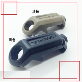 BIGLP~非nerf原廠配件~2.0魚骨RSA QD戰術長型背帶扣(沙色)~可掛式~新品