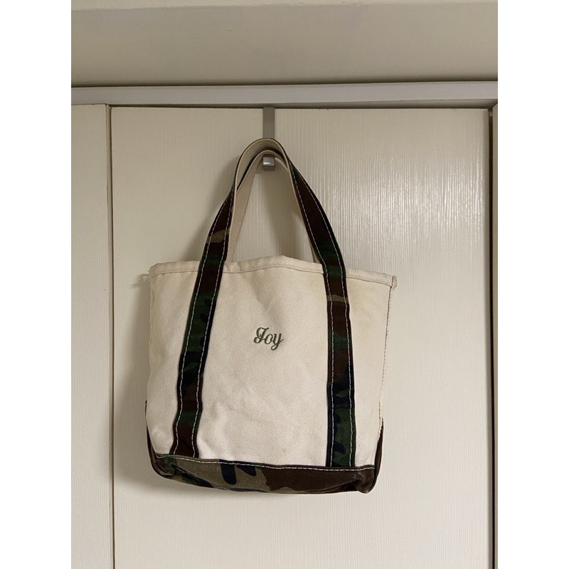 Llbean L Lbean 繡字迷彩s號包包二手商品售出不退換 蝦皮購物