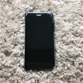 iPhone X 手機殼 硬殼 鏡面 掀蓋式
