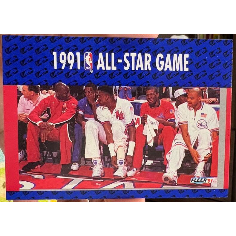 NBA 球員卡 Michael Jordan MJ 1991-92 Fleer