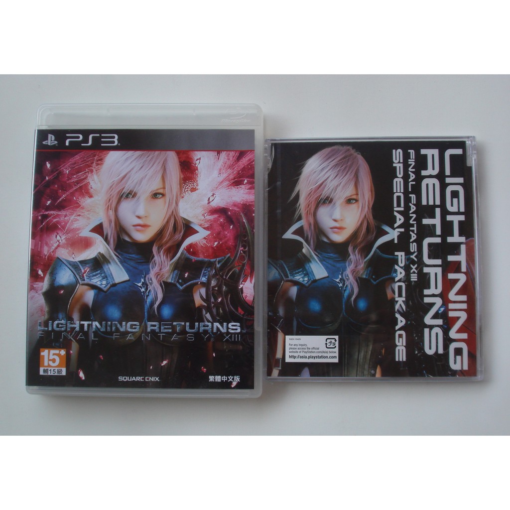 PS3 太空戰士 雷光歸來組合包 中文版 Final Fantasy XIII