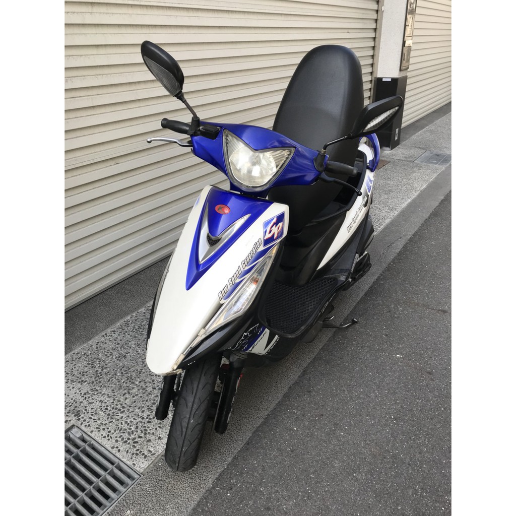 (自售)(二手)(面交試騎)光陽 KYMCO/GP125 特仕版  白藍 (誠可議價)