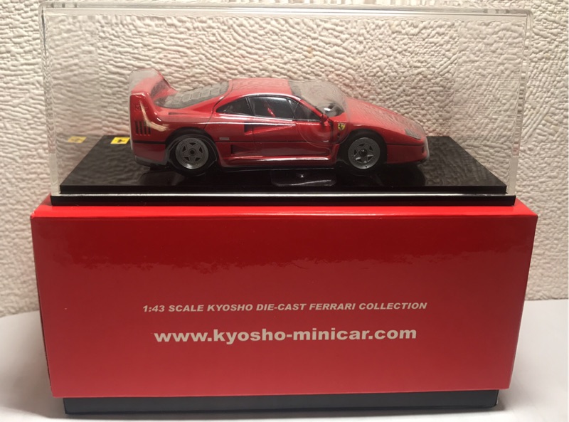Kyosho 京商1/43 法拉利Ferrari F40 紅色| 蝦皮購物