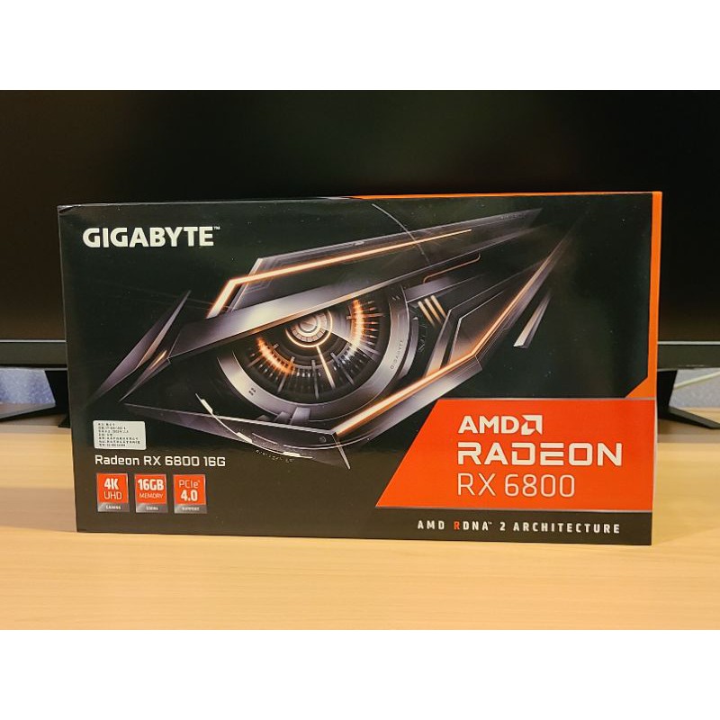 現貨 技嘉 Gigabyte RX6800 16G AMD顯示卡 附發票 非RTX3070