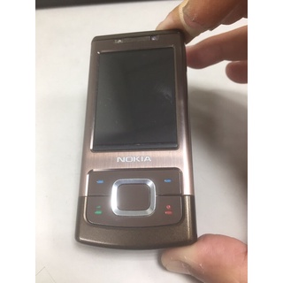 Nokia 諾基亞 6500S 絕版古銅色限量髮絲紋手機