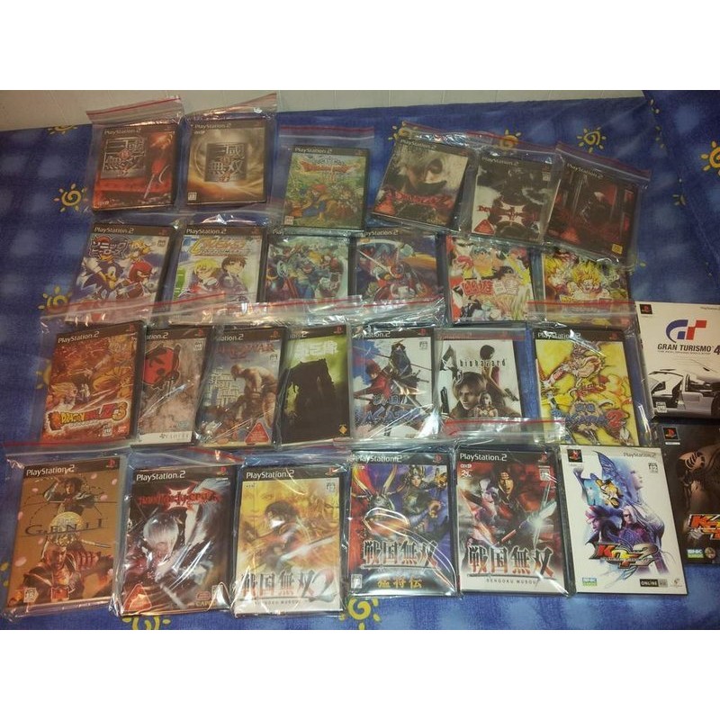 PS2 遊戲 二手 日版 PS2 洛克人 X8 戰國無雙 真三國無雙 幽遊白書 惡靈古堡 閃電霹靂車 戰國BASARA