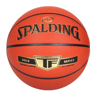 SPALDING TF #7合成皮籃球(室內外 7號球 斯伯丁「SPA76857」 橘黑金