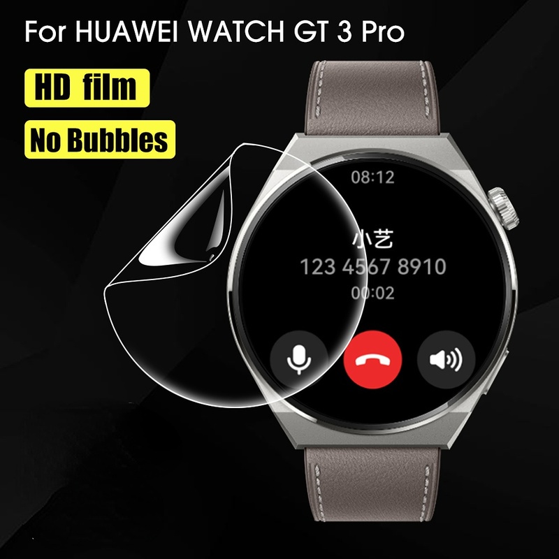 適用於 Huawei Watch GT3 Pro 43mm / 46mm / 屏幕保護膜的 TPU 軟膜適用於華為
