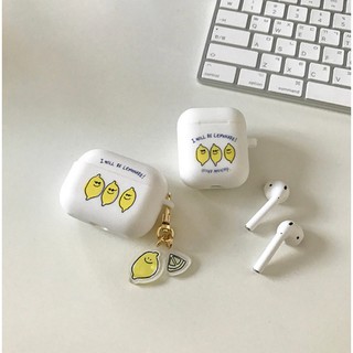 🇰🇷 韓國KKOBA 現貨 Second Morning 檸檬 蘋果 airpods pro 耳機殼 韓國文創