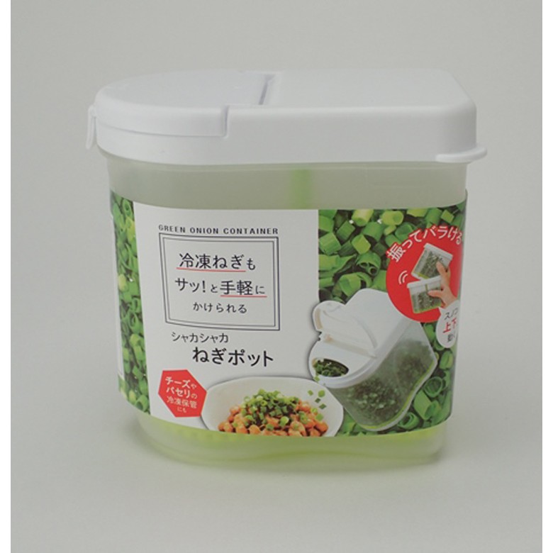 日本suruga 蔥花冷凍保鮮盒 蔥花保存罐 蝦皮購物