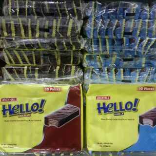 JACK 'N JILL HELLO! 可可威化餅 150g 菲律賓 餅乾 巧克力威化餅 威化餅