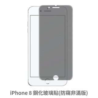 iPhone 8 防窺 非滿版玻璃貼 保護貼 玻璃貼 抗防爆 鋼化玻璃貼 螢幕保護貼 鋼化玻璃膜