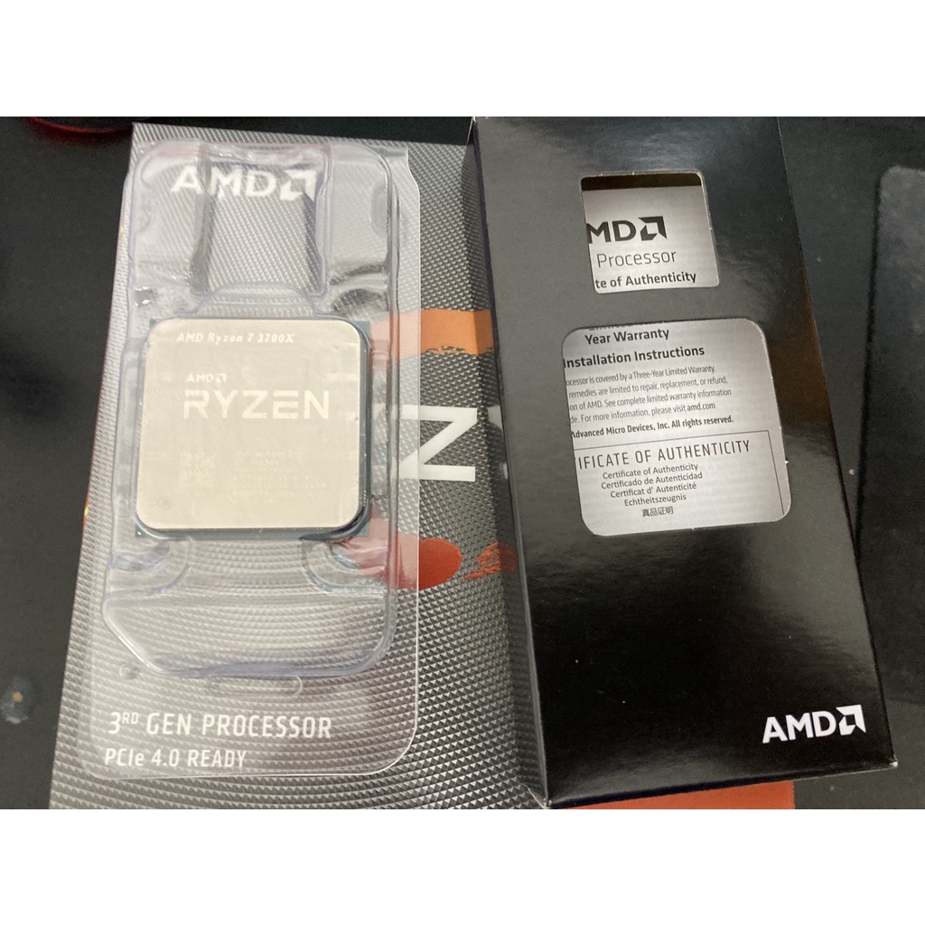 ＊小倉電機＊AMD Ryzen 7 3700X CPU 盒裝無風扇