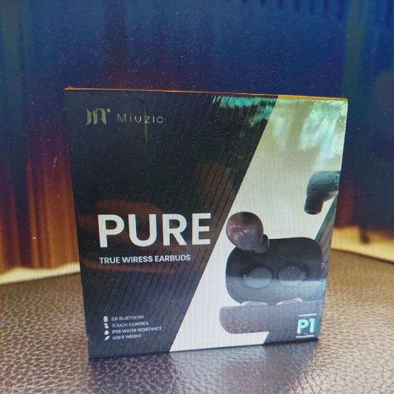 【Miuzic沐音】Pure P1輕時尚低音環繞真無線藍牙耳機(藍芽5.0/IPX5防水/主從切換)