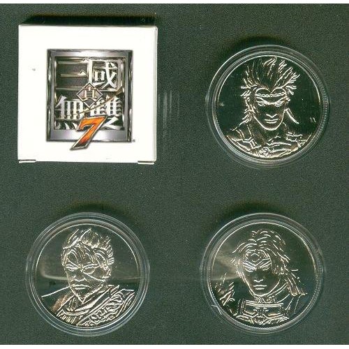  Limited Edition True Three Kingdoms Warriors 7 Special Commemorative Coins Set of 3 PS3