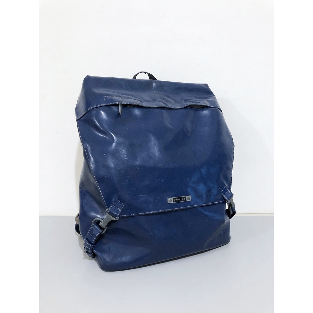 瑞士 FREITAG Reference R521 COOLIDGE 藍色款 頂級時尚系列 後背包 電腦包 回收帆布